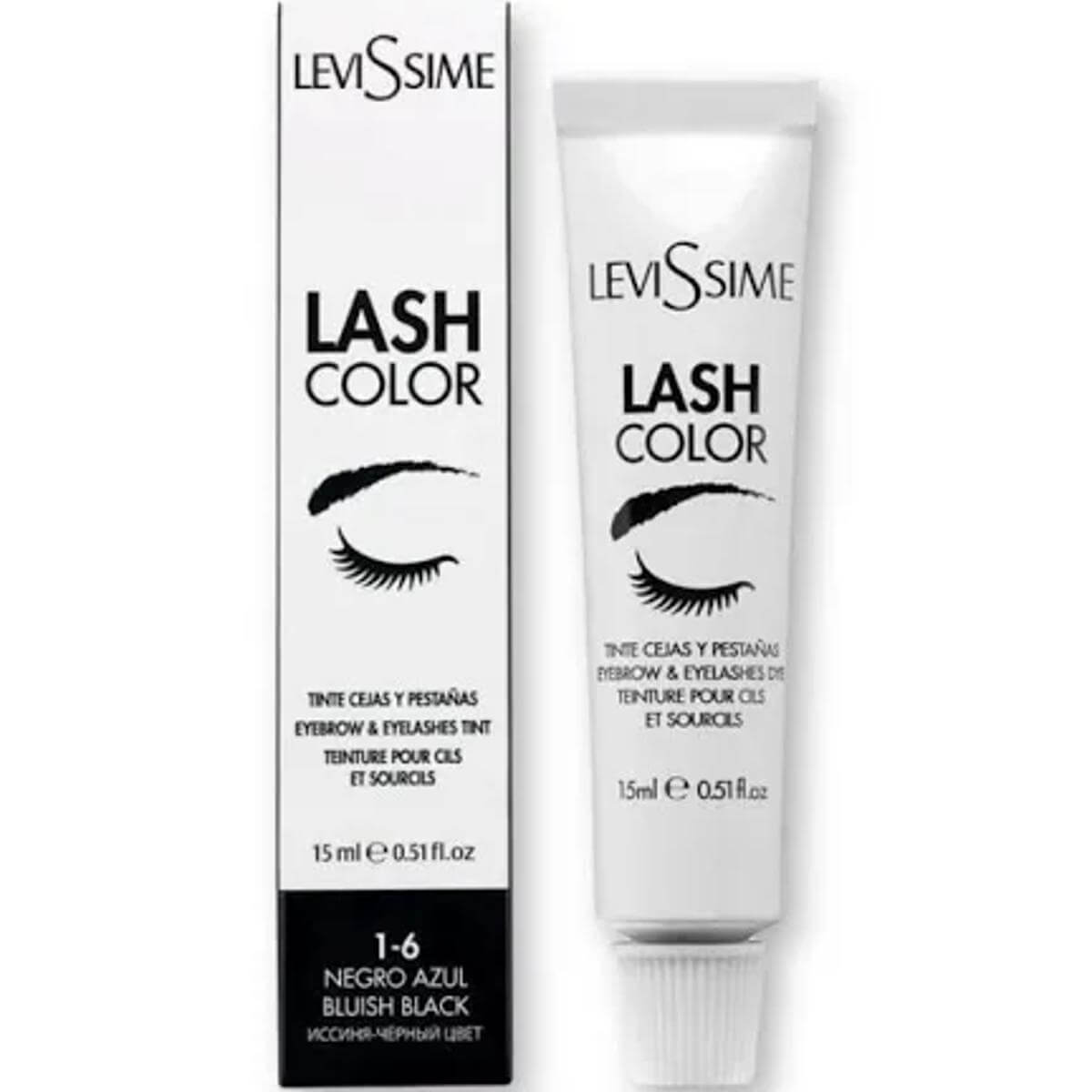 LeviSsime Blue Black Eyebrow and Eyelash Tint 15ml