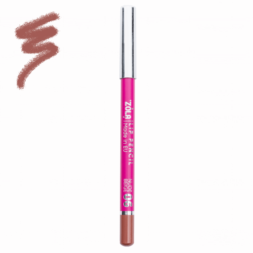 ZOLA Nude Beige Lip Pencil 05 – Nude Beige Lip Liner