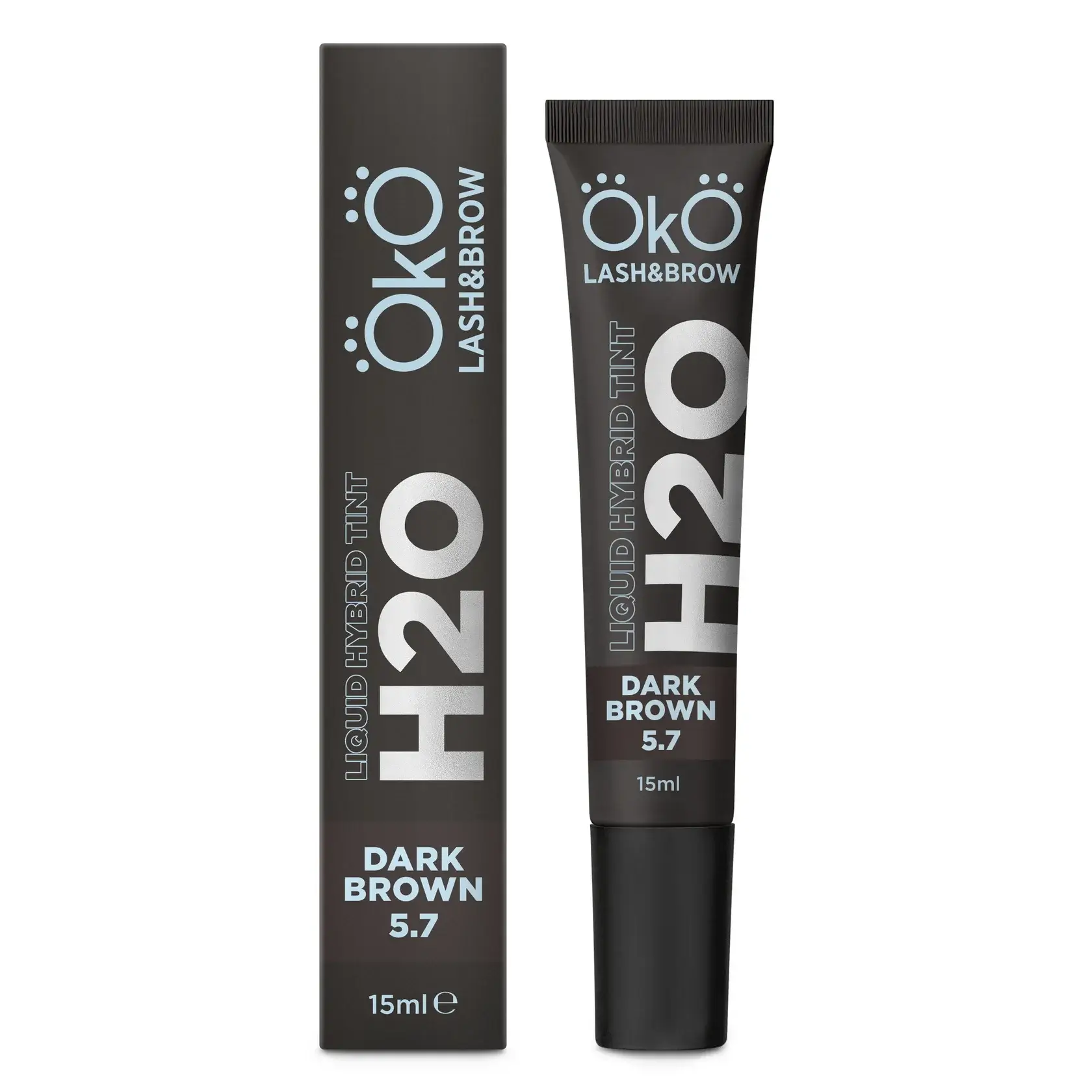 OKO Liquid Hybrid Tint H20 Dark Brown 5.7, 15ml