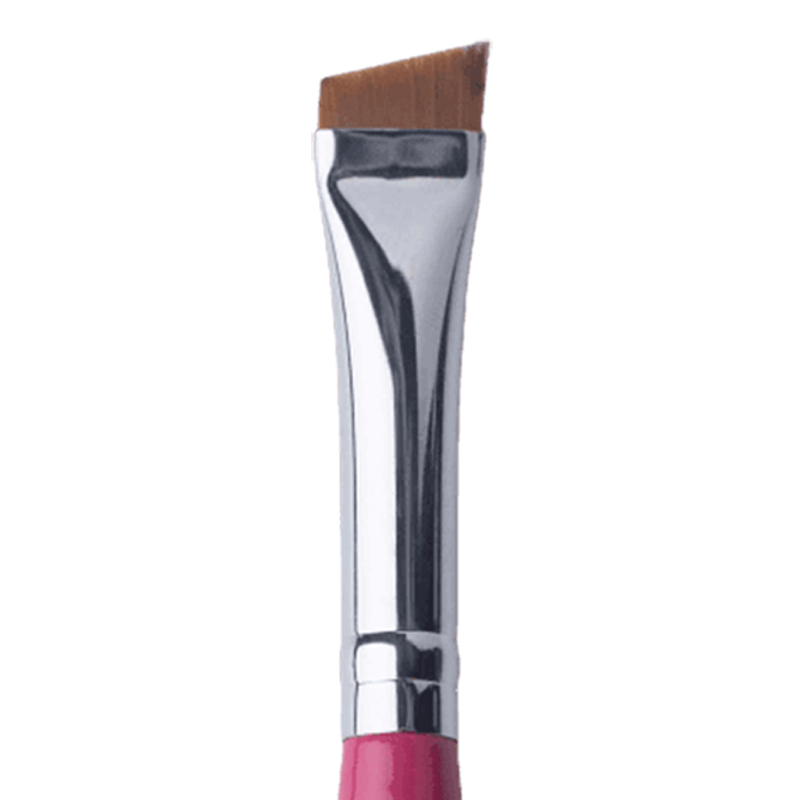 ZOLA Wide Beveled Brow Brush 02br Raspberry
