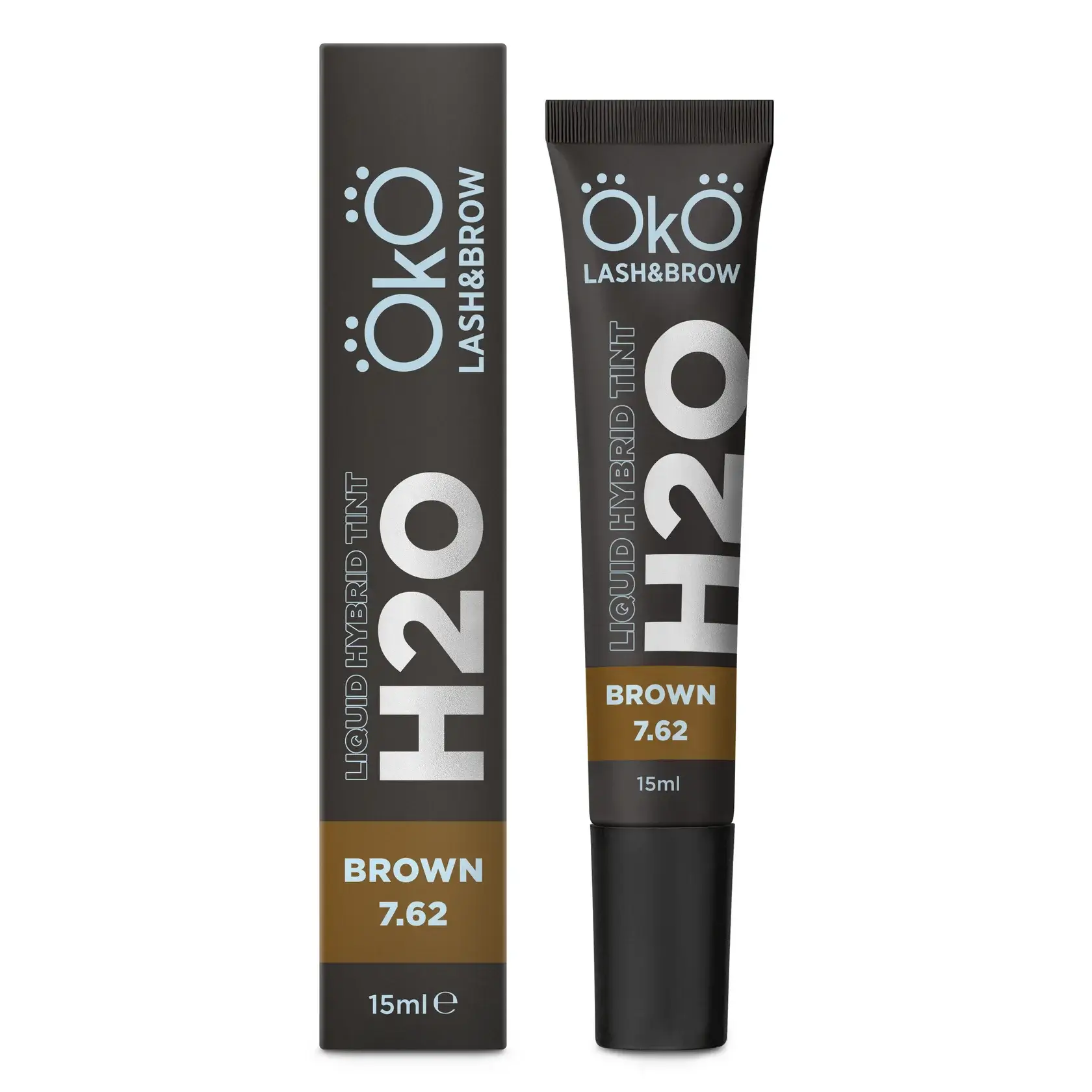 OKO Liquid Hybrid Tint H20 Brown 7.62, 15ml