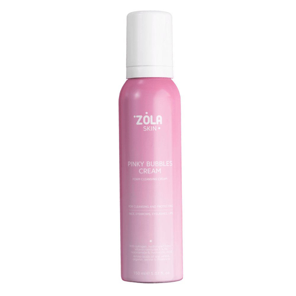 ZOLA Pinky Bubbles – Gentle Face Cleansing Foam