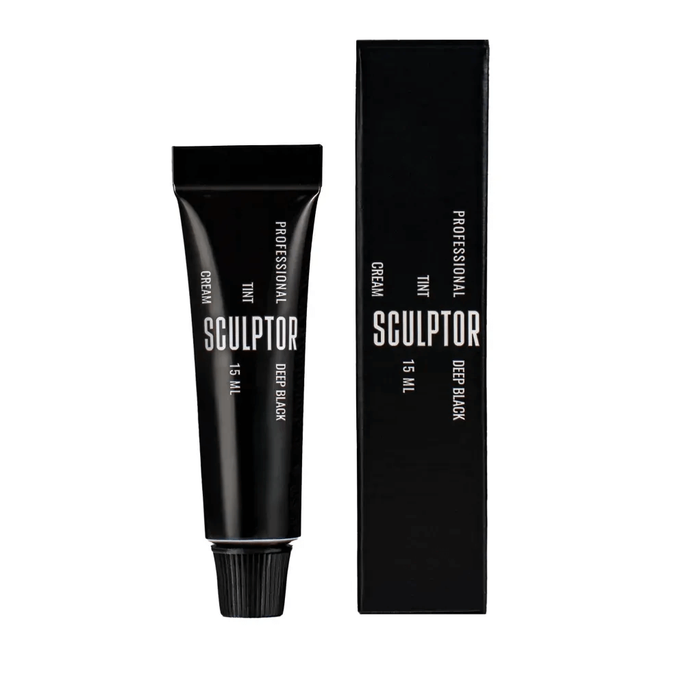 Deep Black Tint for Eyebrows and Eyelashes – 15ml