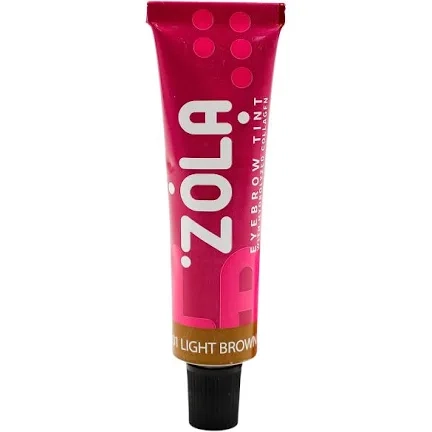 ZOLA Eyebrow Tint with Collagen – 15 ml, Shade 01 Light Brown