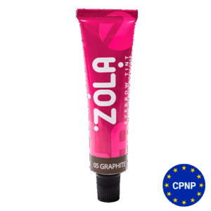 ZOLA Eyebrow Tint with Collagen – 15 ml, Shade 05 Graphite